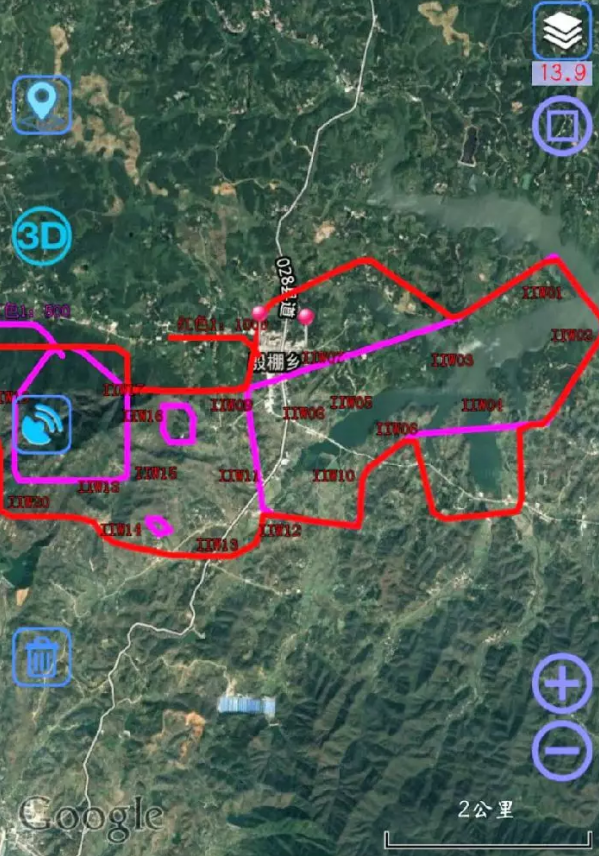 信陽1:500農(nóng)村地形測(cè)繪無人機(jī)載